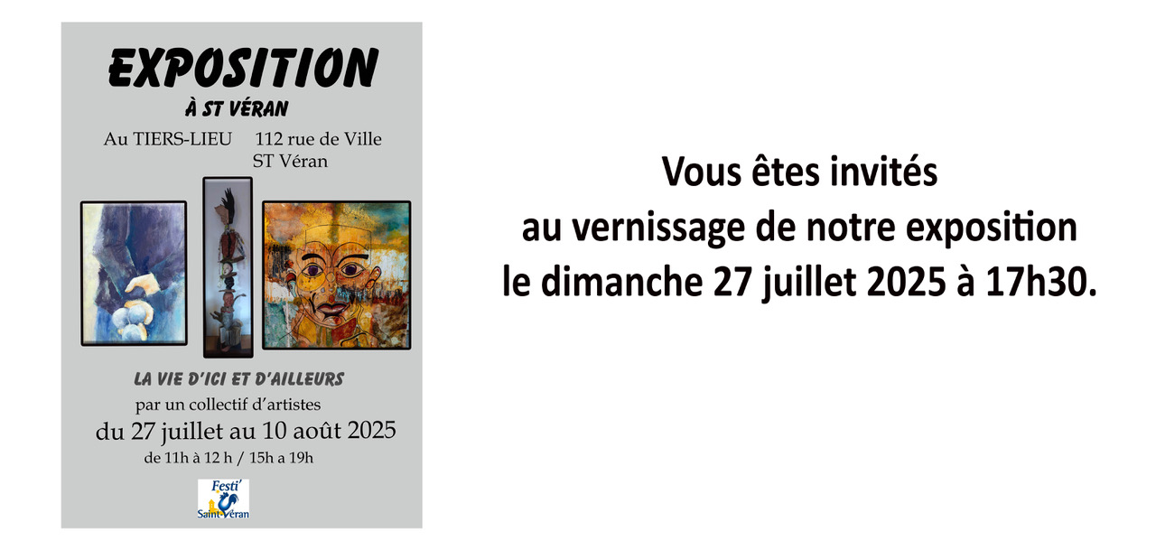 carton invitation expo artistes